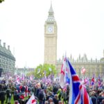 Rival London marches begin - Oman Observer