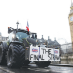 Farmers protest in central London over tax changes - World