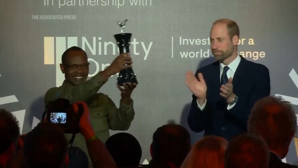 Prince William attends wildlife conservation awards evening in London