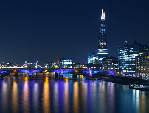 London - Thames from Millennium Bridge