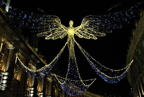 Xmas Decorations, London, England.